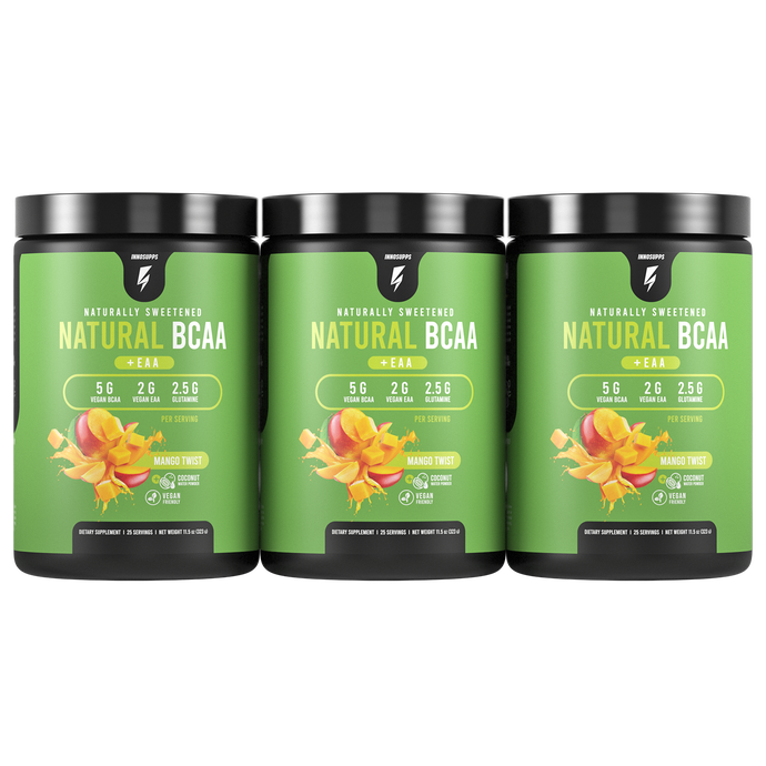3 Botellas de BCAA Naturales