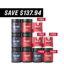 Cargar imagen en el visor de la galería, AM/PM Thermo Stack 3-Month Supply + 1-Month Free + 3 Free Carb Cut Complete AU