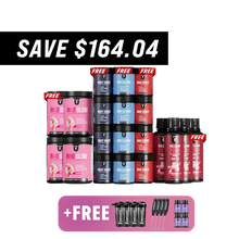 Cargar imagen en el visor de la galería, Female Shred Stack 3-Month Supply + 1 Stack Free + 12 Free Items