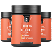 Cargar imagen en el visor de la galería, 3 Bottles of Turmeric &amp; Beetroot