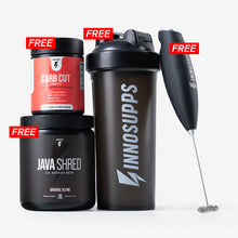 Cargar imagen en el visor de la galería, 3-Month Carb Cut Complete, Java Shred, Shaker &amp; Frother Offer