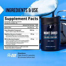 Cargar imagen en el visor de la galería, Night Shred Black