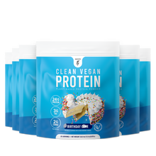 Cargar imagen en el visor de la galería, 6 Bottles of Clean Vegan Protein