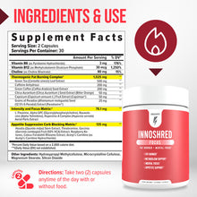 Cargar imagen en el visor de la galería, 3 Bottles of Inno Shred Focus + 1 FREE Item
